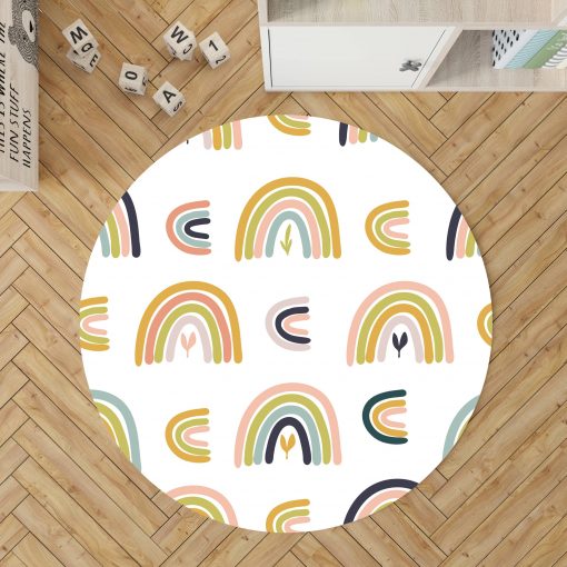 alfombras de vinilo alfombra mini rainbows